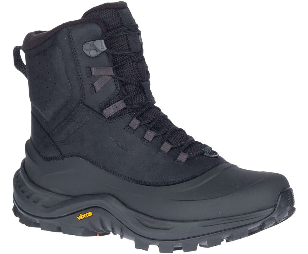 Merrell Boots Black - Thermo Overlook 2 Mid Waterproof - Mens 15SVOBYJA